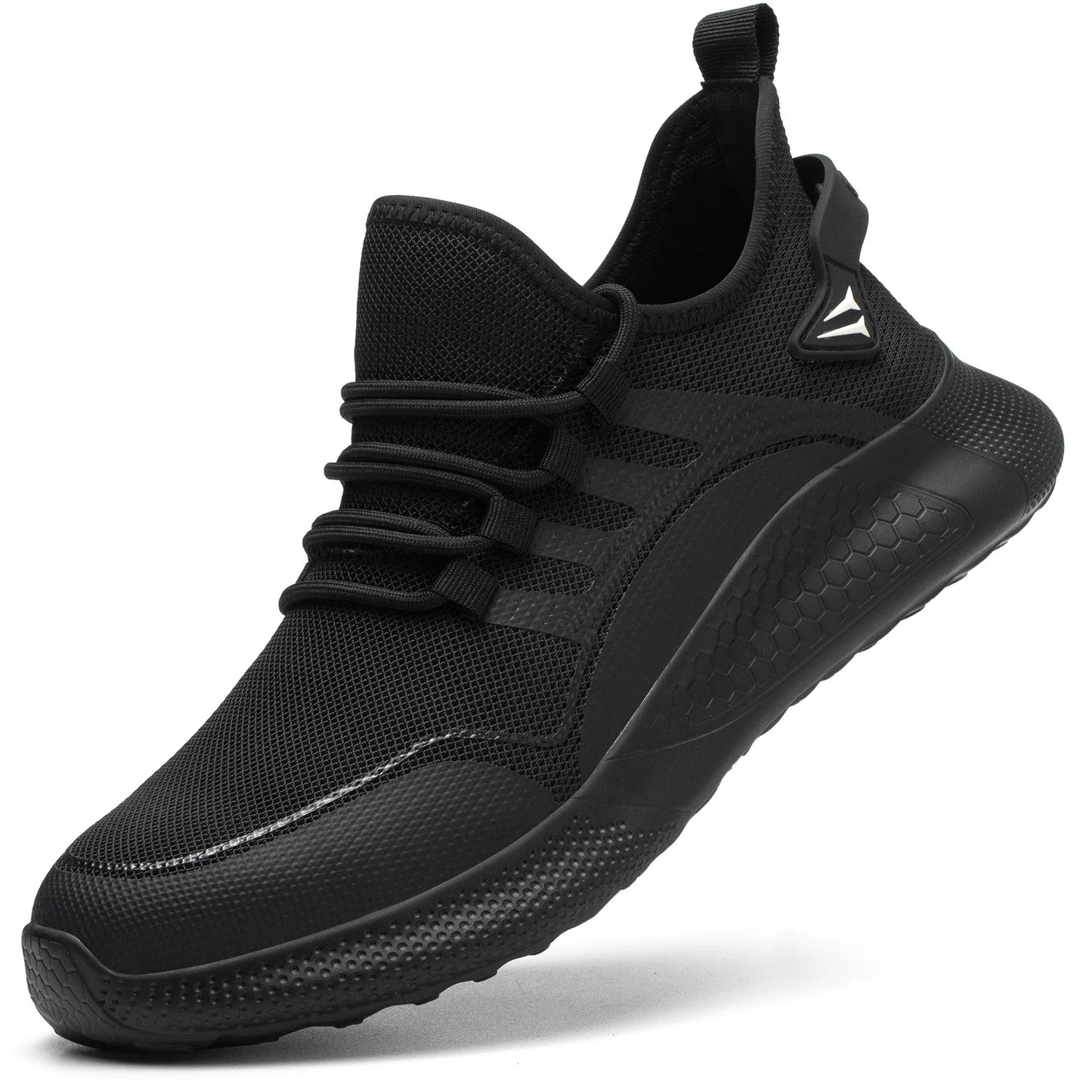 Men Safety Shoes For Work Safety Boots Protect Breathable Anti-smash Steel Toe Sport Work Sneakers Construction Security Boots