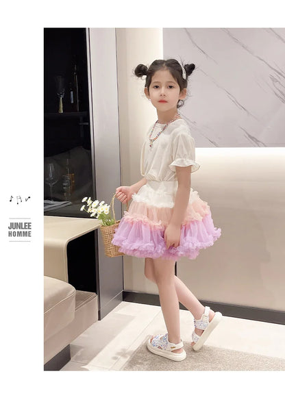 Summer Children's Sandals Sequins Thick Soled Girls Causal Princess Open-toe Sandals Fashion Non-slip Kids Beach Shoes Versatile