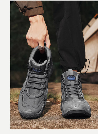 Men Tactical Boots Army Boots Mens Military Desert Waterproof Work Safety Shoes Climbing Hiking Shoes Ankle Men Outdoor Boots