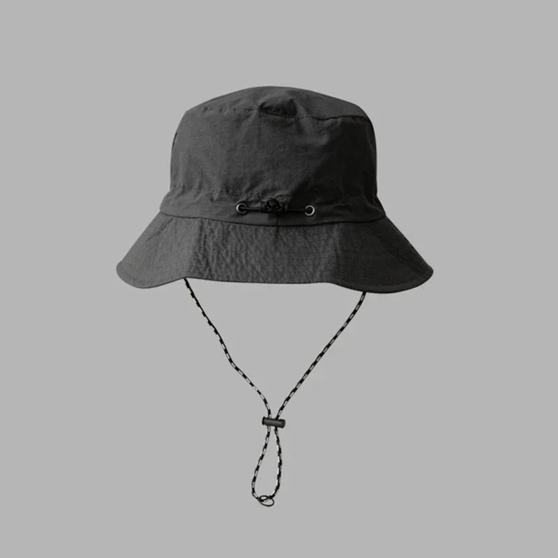 Quick Drying Fisherman Caps Women Men Summer Outdoor Beach Panama Hats Waterproof Camping Hiking Foldable Bob Bucket Sunhats