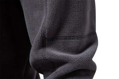 Thicken Warm Fleece Jacket for Men Zipper Neck Pullover Men's Sweatshirt Soft Shell Mens Jacket