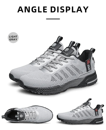Mesh Upgraded Thick Bottom Foam Sports Casual Shoes Breathable Wear-Resistant Comfortable Footwear for Active Lifestyle