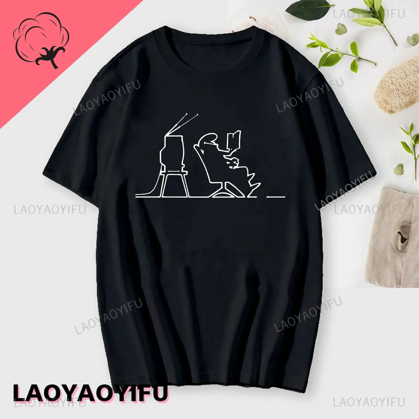 La Linea The Line Osvaldo Cavandoli TV Men Women Style Streetwear Tee Fashion Cotton T Shirt Round Neck Casual Summer Camiseta