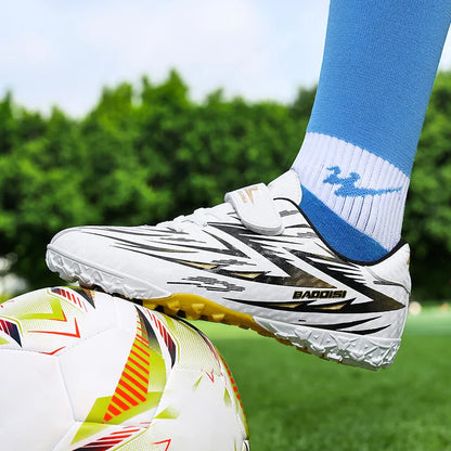 New Kid Professional Football Boots Soccer Shoes Match Boys Sports Shoes Comfortable Sneakers Match Outdoor Non-Slip Unisex