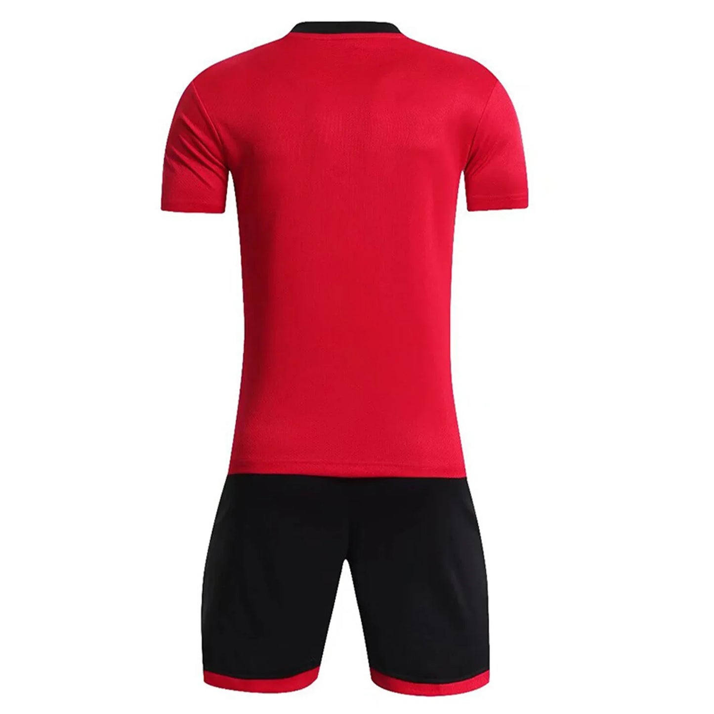 2 Pcs Summer Children's Quick-Drying Sports Set Boys Girls Soccer Training Outfit Short Sleeve Stylish Print T-shirt with Shorts