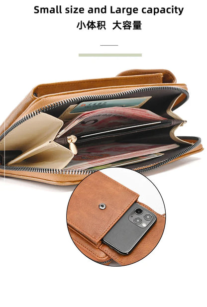 Fashionable single-shoulder bag, versatile crossbody bag, colorful mobile phone bag, large-capacity coin purse