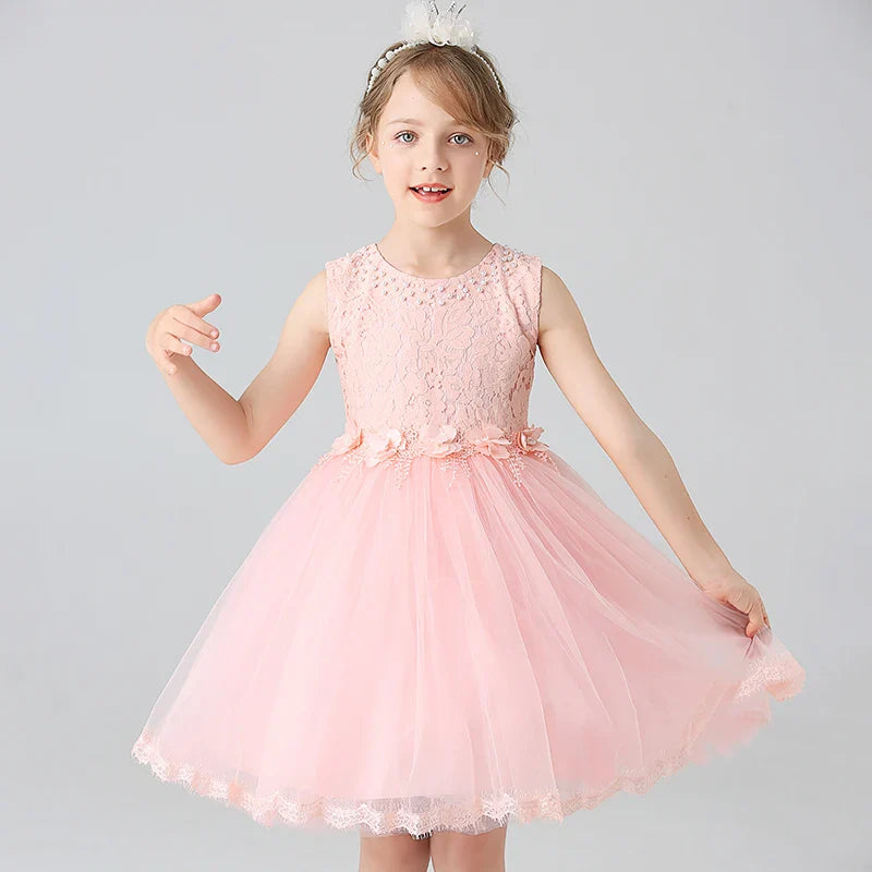 Children's Princess Dress Performance Primary and Secondary Kindergarten Girls' Tank Top Dance