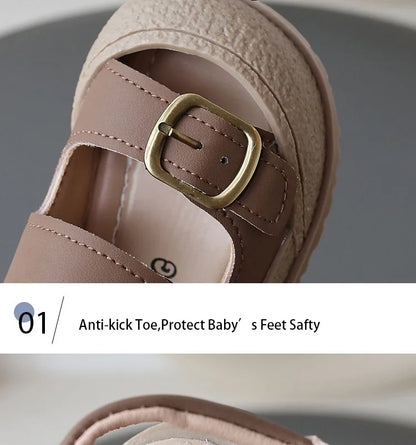 Korean Style Sport Sandal for Children Summer Toddler Shoes Soft-soled Non-slip Student Beach Sandals for Kids Boys Girls H05303
