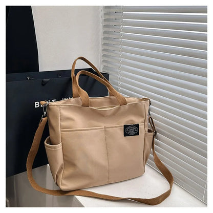 2025 New Unisex Single-Shoulder Bag, Oxford Waterproof Material, Handy Versatile Laptop Bag, Large Capacity Crossbody Bag