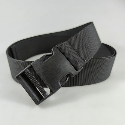 Plastic Buckle Nylon Strap for Men's Outdoor Military Training Canvas Belt 100/110/120cm Available Black