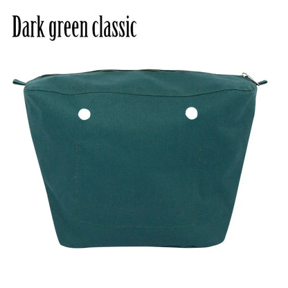 New Waterproof Inner Bag Organizer Insert Zipper Pocket for Classic Mini Obag Canvas Material for O Bag