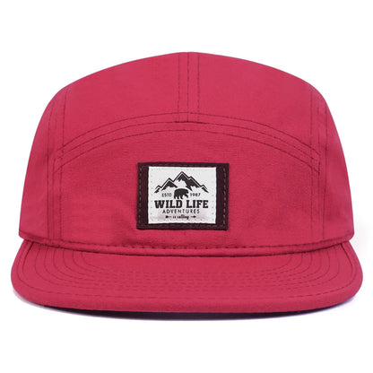 Cotton 5 Panel Baseball Cap Snapback Caps Bone Gorras Hombre Originales Hip Hop Hats For Men Women Adjustable