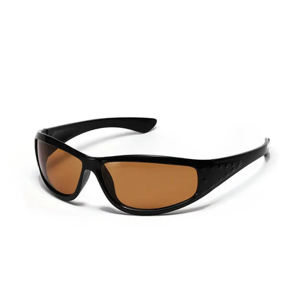 Silver Sunglasses Color Hollowed Out Future Sense Of Technology Hot Girls Net Red Sunglasses Women Sunglasses Trendy Men