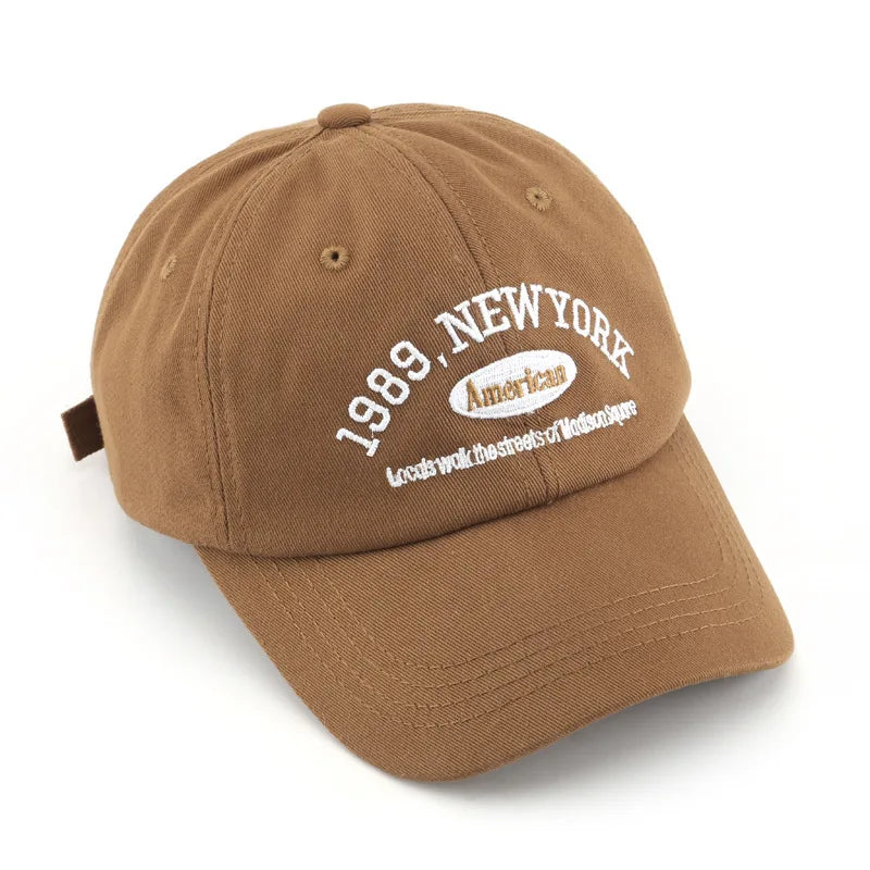 New Letters Embroidery Unisex Baseball Hats For Men Women Soft Cotton Snapback Cap Outdoor Sports Dad Trucker Hat Casquette