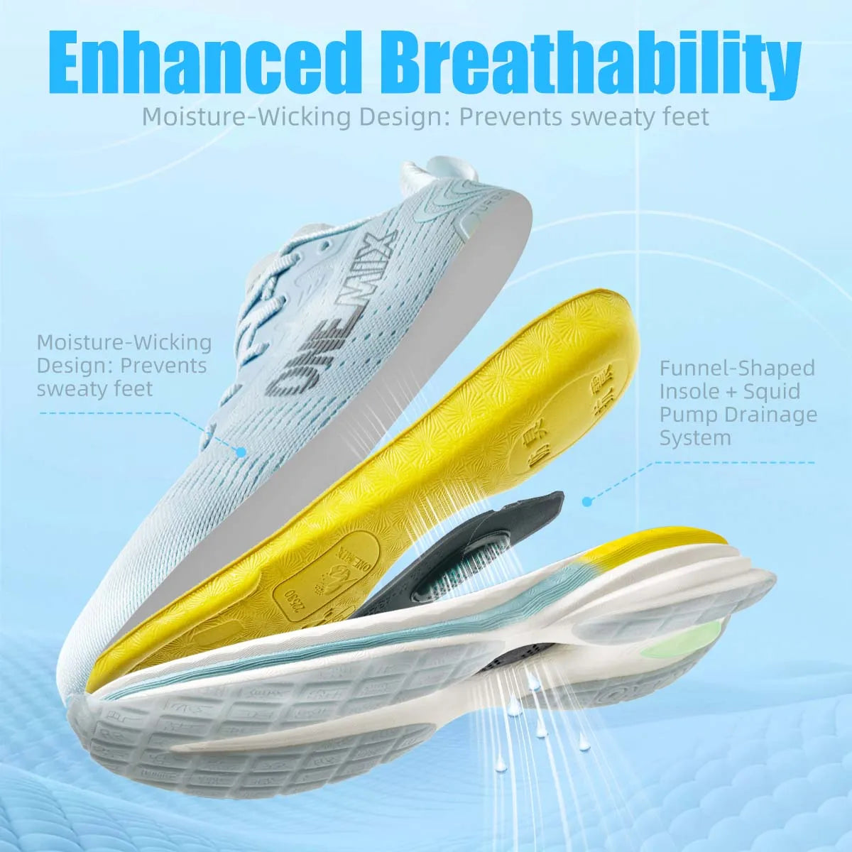 Breathable Jogging Shoes Running Shoes Air Cushion Athletic Couple Trainers Sport Outdoor Women Walking Sneakers