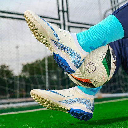 Soccer Cleats for Mens Womens Indoor Turf Soccer Shoes  TF Training Football Boots Unisex