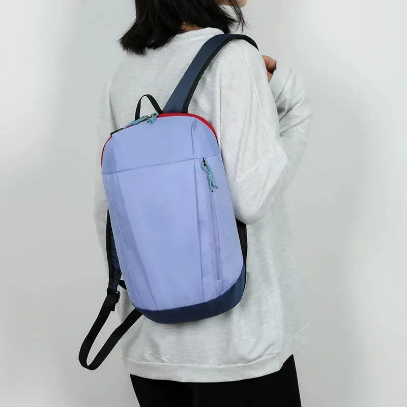 1PC Women's Mini Backpack Casual Simple Ultra Light Travel Men's Sports Travel Backpack