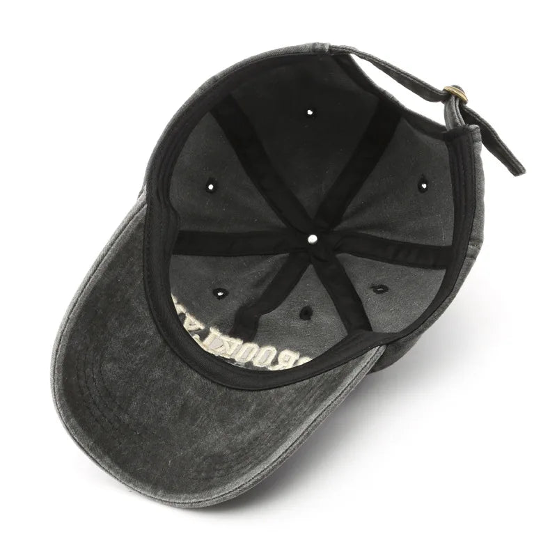 Retro brooklyn Letter Embroidery Baseball Caps Spring Summer Men Women