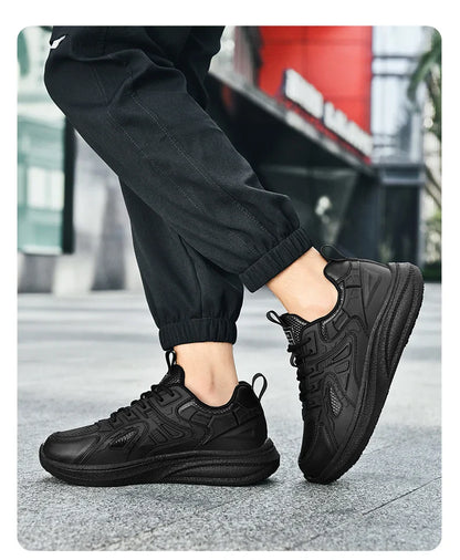 Shoes Four Seasons Breathable Light Non-slip Waterproof Oil-proof Kitchen work shoes Men's Outdoor Casual sports Shoe