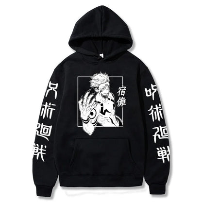 Jujutsu Kaisen Anime Ryomen Sukuna  Clothes Hooded Sweatshirts Cosplay Streetwear Hoodie Tops Birthday Gifts