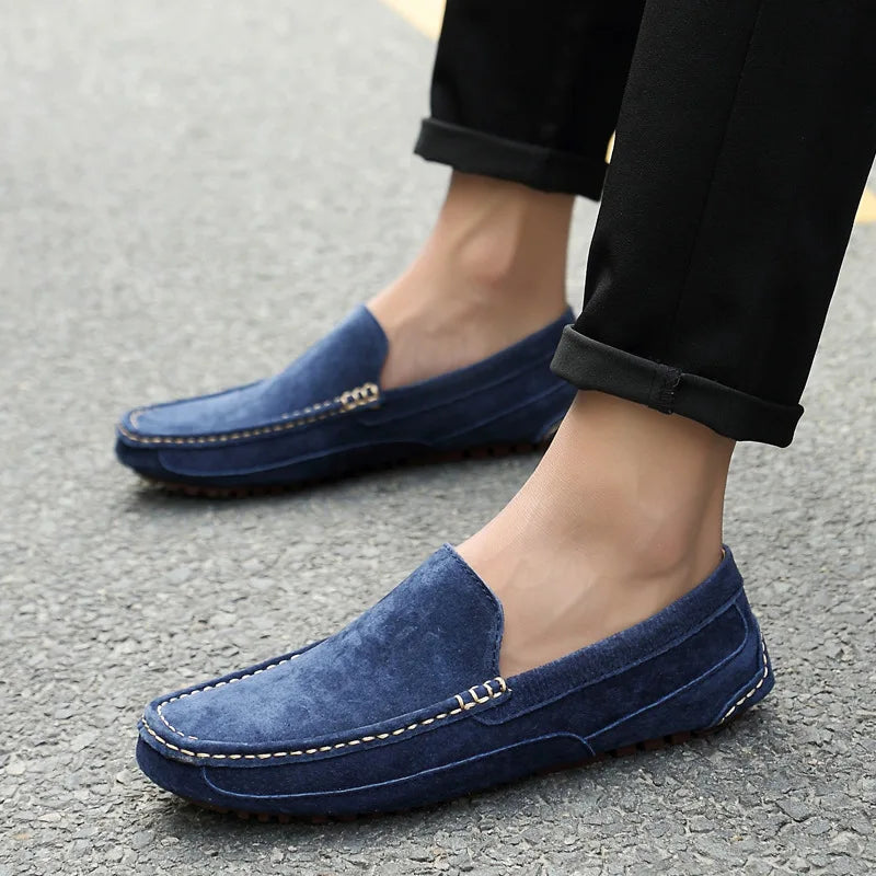 Leather Man Loafers Luxury 2022 Casual Shoes For Men Boat Shoes Handmade Men Slipon Driving Shoes Male Moccasins Zapatos