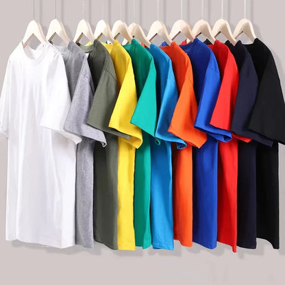 Men's Summer 100% Cotton Fashionable Casual Loose Brooklyn New York Printed Sports Round Neck Short Sleeved T-shirt Top