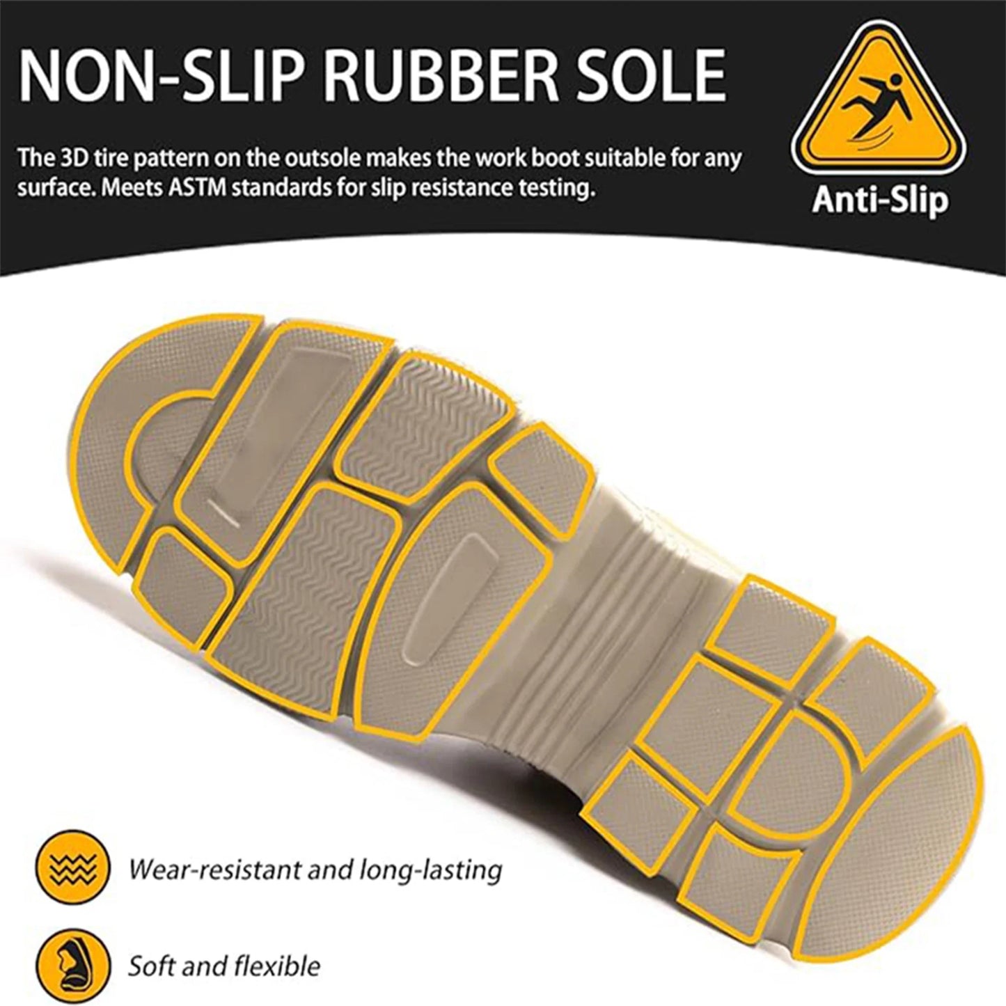high-top Men Safety Shoes Protection Shoes Anti-Smash Anti-puncture Work Boots Indestructible Shoes Fashion Working Sneakers