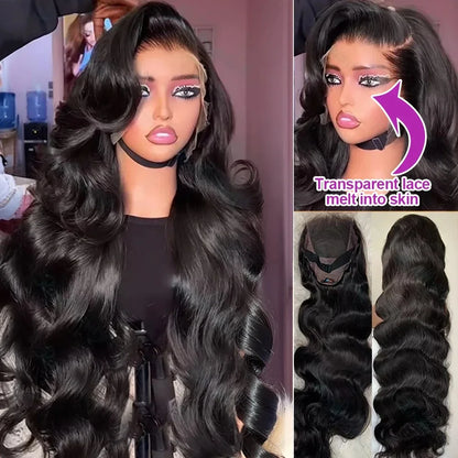 30 40 Inch Body Wave Lace Front Wig PrePlucked With Baby Hair For Women 13x6 Hd Lace Frontal Wigs 13x4 Lace Wigs 100% Human Hair