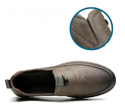 Mocassim Penny Retrô Couro Bovino Genuíno Sapatos Clássicos Costura Confortável Masculino Casual Slip-on Clube Festa Primavera Verão
