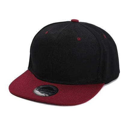 Spring and Summer Baseball Cap Flat Brim Camouflage Fashion Hip Snapback Hat Plain Gorras Bone Blank Caps