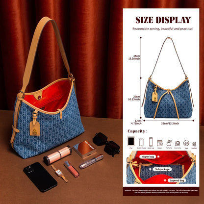 Woman Tote Bag New Wine Red Mother and Child Bag Leisure Vacation Handbags