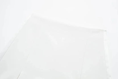 Summer Women Elegant White Top Front Button Corset Tube Top Strapless Sleeveless 2024 Fashion Y2k Female Chic Top
