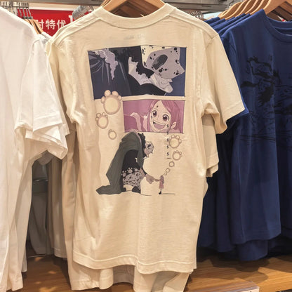 2025 Summer Men's and Women's Clothing Couples Printed High Quality Short-sleeved T-shirt Loose and Versatile T-shirt