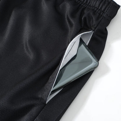 Men's Running Tracksuit Anime Print Training Fitness Sportswear Set Compression Leggings Sport Gym Performance Shorts Rash Guard