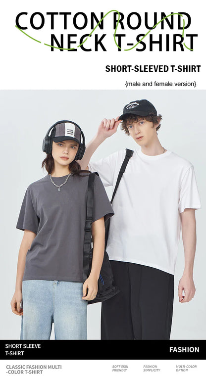 Summer Sweeter Cherries Prints T-Shirts Womens Cotton Oversized T Shirts Basic O-Neck Short Sleeve Tops Casual Woman Clothes