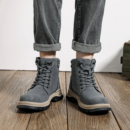 New Non Slip Work Shoes Men Work Boots Indestructible Safety Shoes Steel Toe Shoes Puncture-Proof Sneakers Male Footwear Shoes