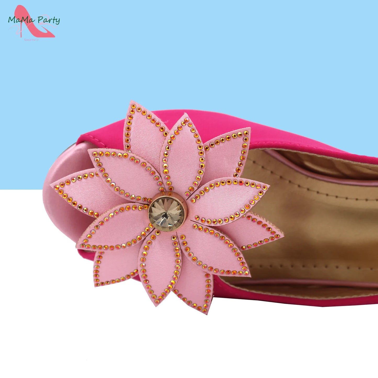 Design Italian Women Shoes and Bag Set in Green Color High Quality Comfortable Heels with Appliques for Wedding