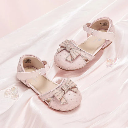 Baby Girls Diamond Sandals Summer Cute Soft Sole Flat Breathable Shoes Princess Crystal Shoes Party Outdoor DB2252107