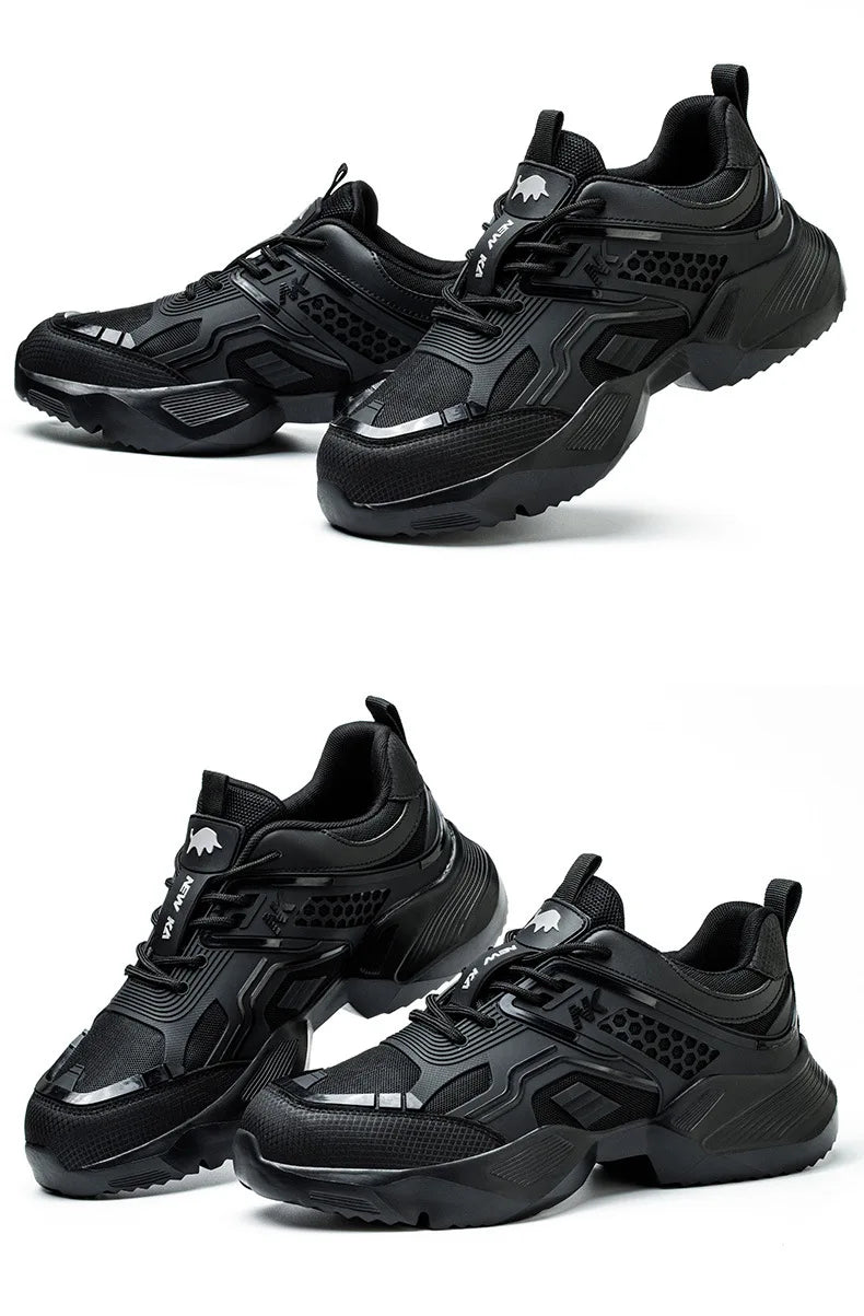 Labor Protection Shoes Are Lightweight Odor Resistant Breathable Smash Resistant Puncture Resistant Wear-resistant Safe for Work
