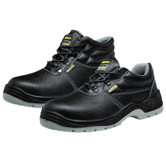 Labor Protection Shoes for Men Anti Smashing Anti Piercing Anti Odor Thick Wear-resistant ConstructionSiteSafetyShoes Work Shoes