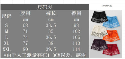 Men's shorts mesh fitness breathable quick drying outdoor basketball
