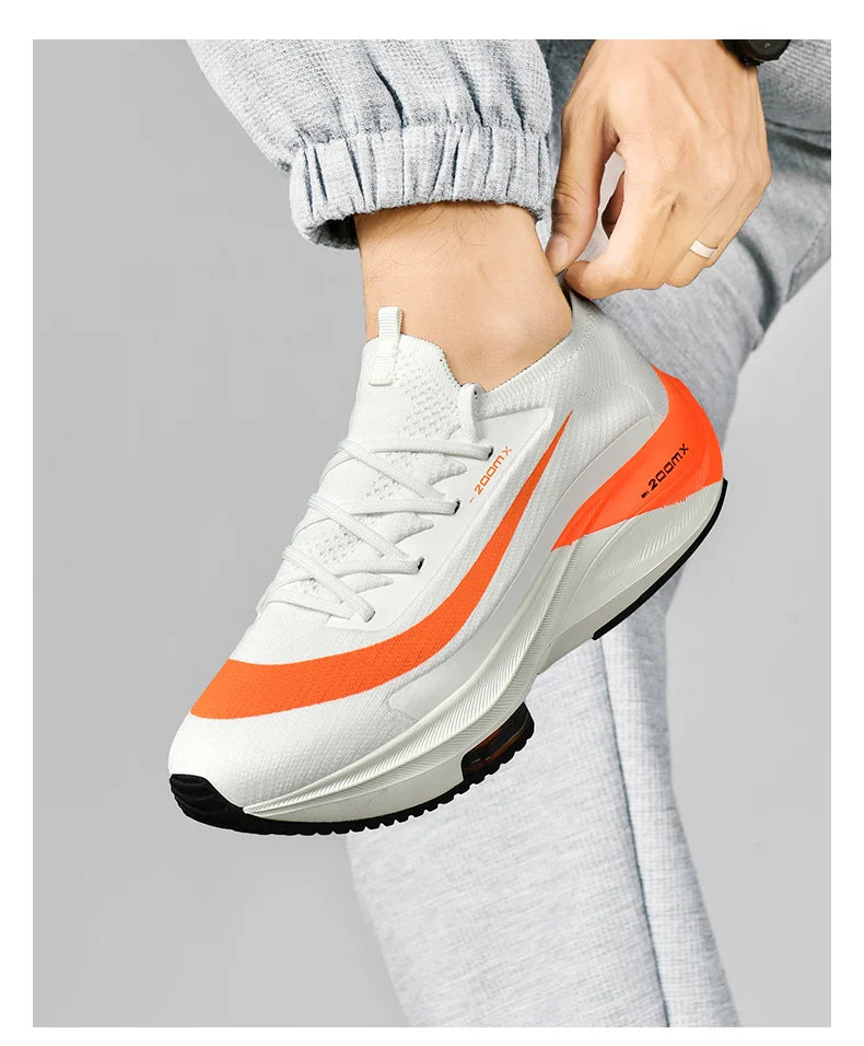 Men Running Shoes Breathable Race Cushioning Outdoor Jogging Sneakers Trainer Luxury shoes Couple Non-Slip Mesh Off-road Shoes