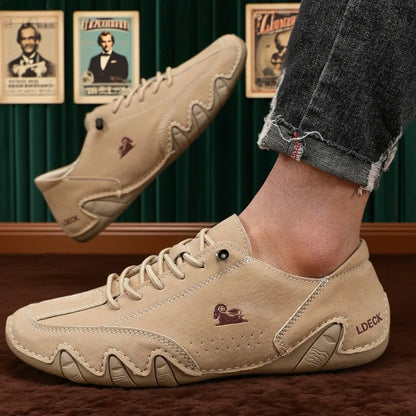 Botas de Tornozelo Masculinas Costura da Moda Leves Confortáveis Sapatos Casuais para Caminhada Tênis Respiráveis para Exterior Dirigir