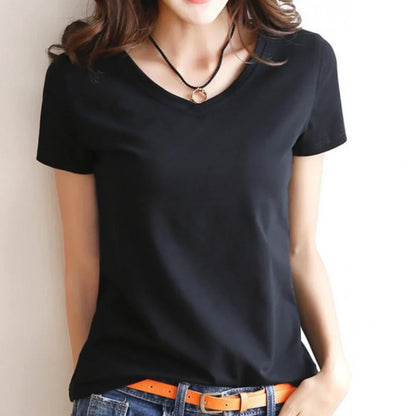 O Neck V Neck Short Sleeve Shirt Women Winter Bottoming Crop Tops Black Casual  Slim Basic Velvet Heating Fiber Thermal T-Shirts