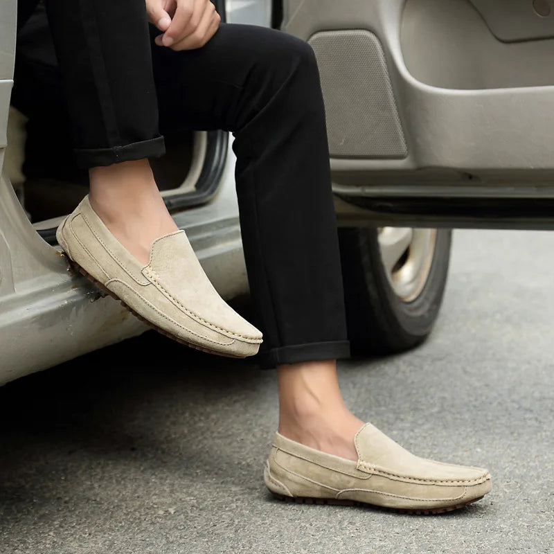 Leather Man Loafers Luxury 2022 Casual Shoes For Men Boat Shoes Handmade Men Slipon Driving Shoes Male Moccasins Zapatos