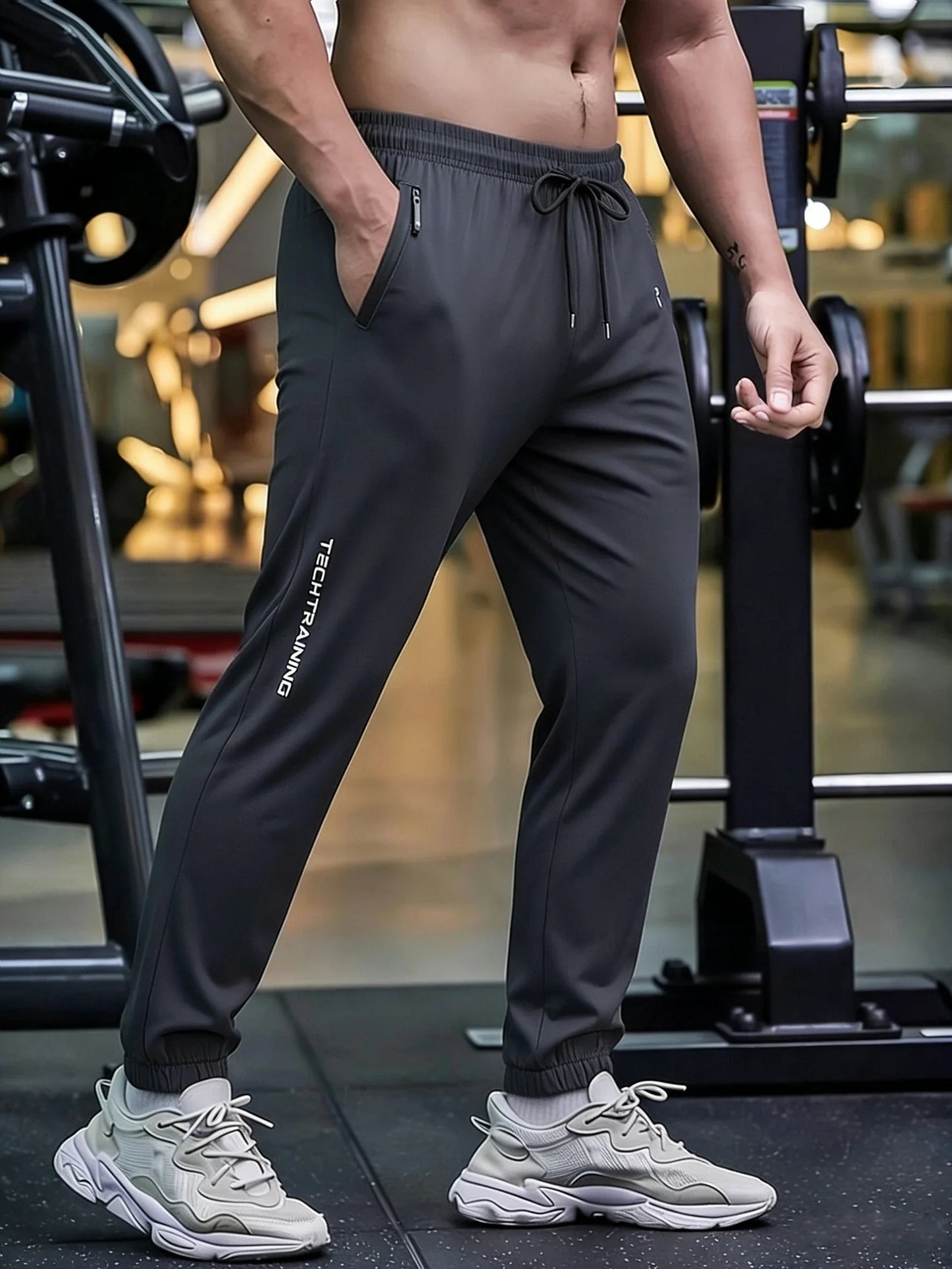 Summer Thin Casual Sports Jogging Pants For Men Casual Leggings Trousers Football Man Sweatpants Gift Men's Fishing Jogger Gym
