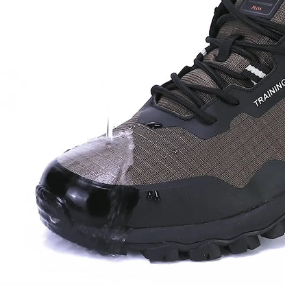Baasploa Tênis Masculino de Caminhada, Impermeável, Resistente ao Desgaste, Antiderrapante, Casual, Leve, Com Cadarço
