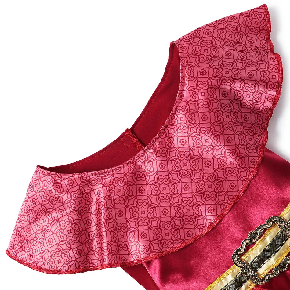 Kids Cosplay Clothing Girls Princess Elena Costume Halloween Carnival Role Playing Child Girl Birthday Party Outfits 2-10Y Dress