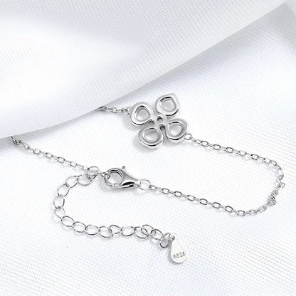 Adjustable Flower Moissanite Bracelets for Women Certified Sparkling 18k Plated Ear Jewelry 100% 925 Sterling Silver
