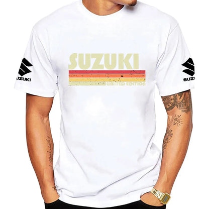 2026 Retro Summer New Fashion 100% Cotton Trendy Men T-shirt Daily Outdoor Sports Party Casual Loose Street Short Sleeve